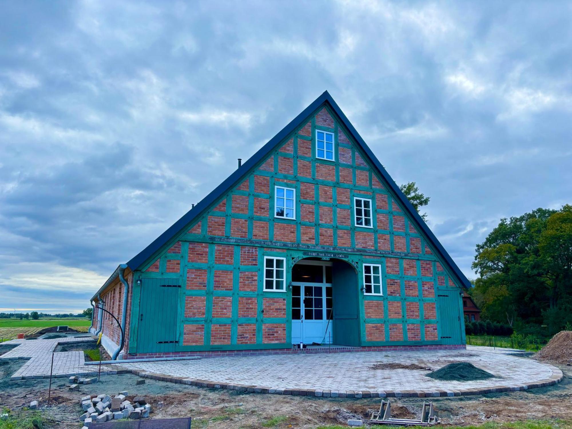 Niedersaechsisches Hallenhaus Im Modernen Gewand Lilienthal  Екстер'єр фото